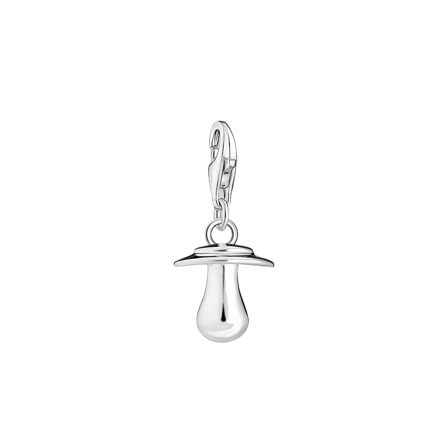 Charm-Anhänger Schnuller silber