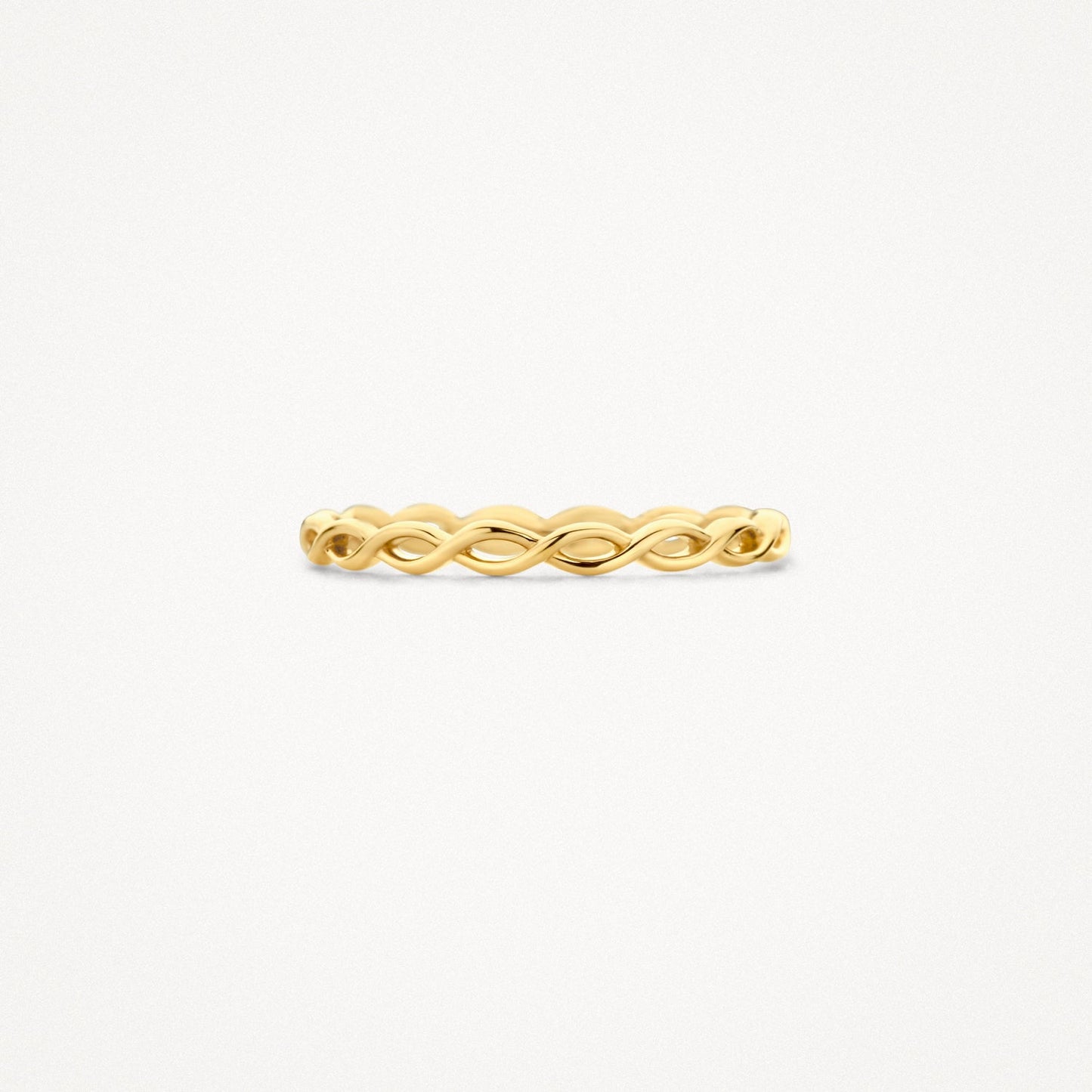 Ring mit Flechtmuster