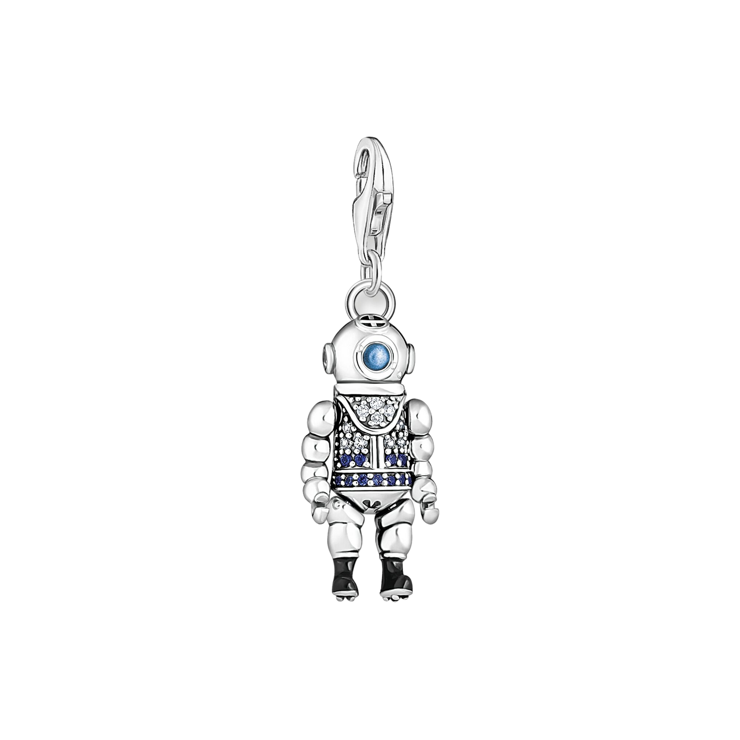 Charm-Anhänger Taucher silber