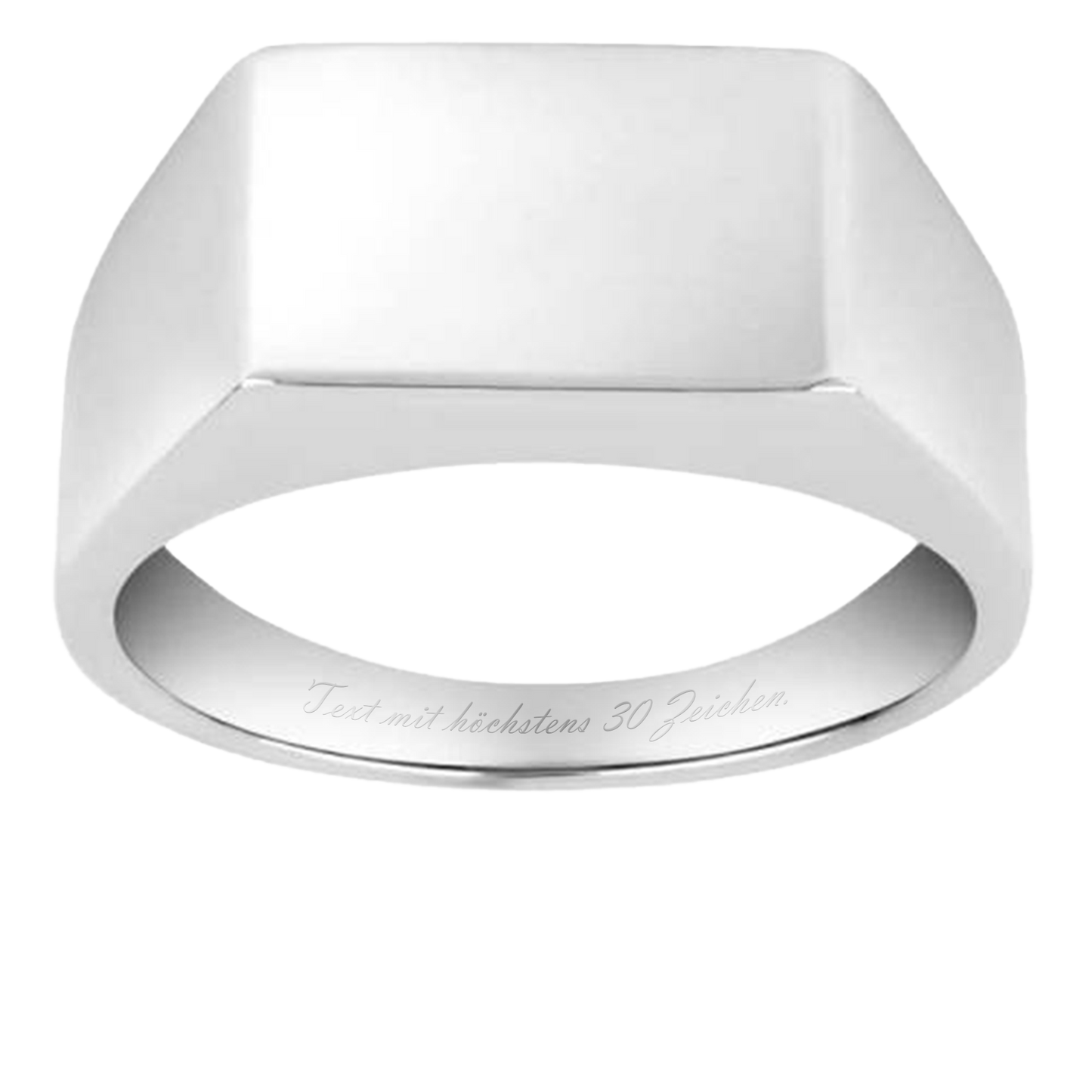 Ring Silber Rhodiniert