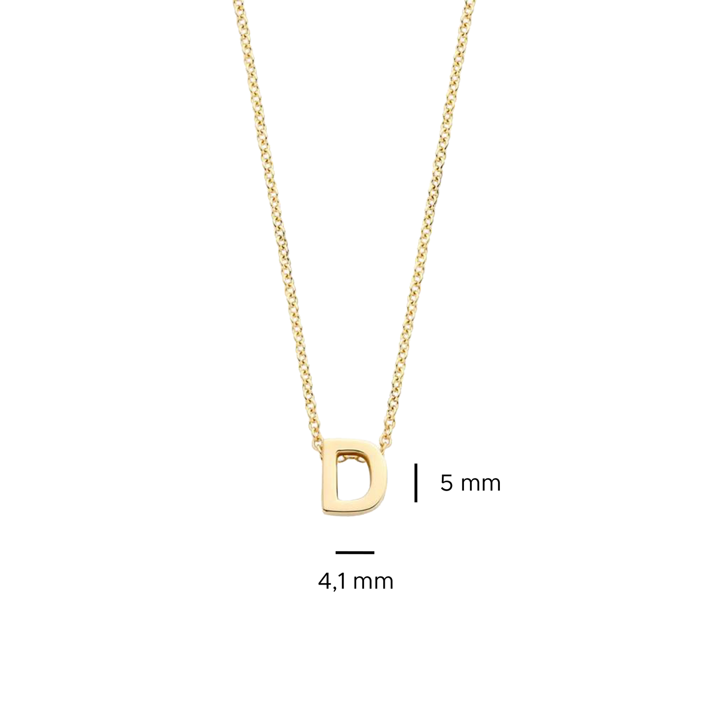 Gelbgoldenes D