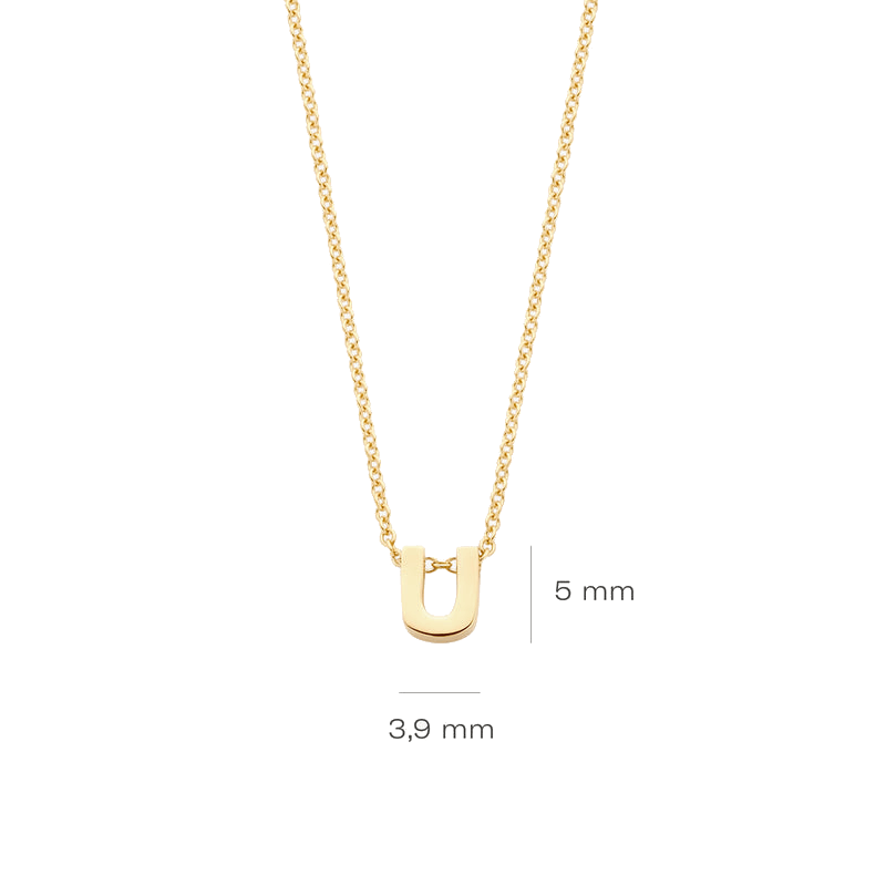 Gelbgoldenes U - PERDONA