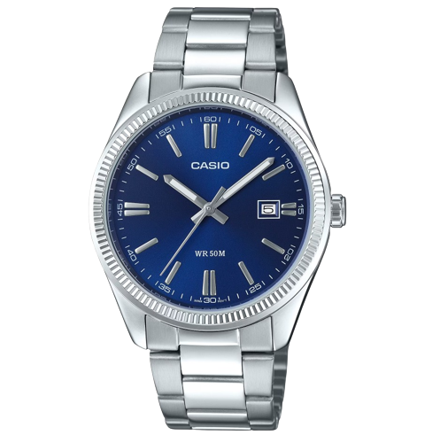 Casio Collection blau von Casio MTP 1302PD 2AV PERDONA Uhrmachermeister Juwelier GroBwang