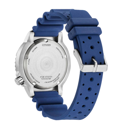 Promaster Eco-Drive Taucher blau-rot - PERDONA