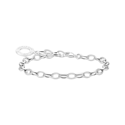 Charm-Armband klassisch Silber - PERDONA