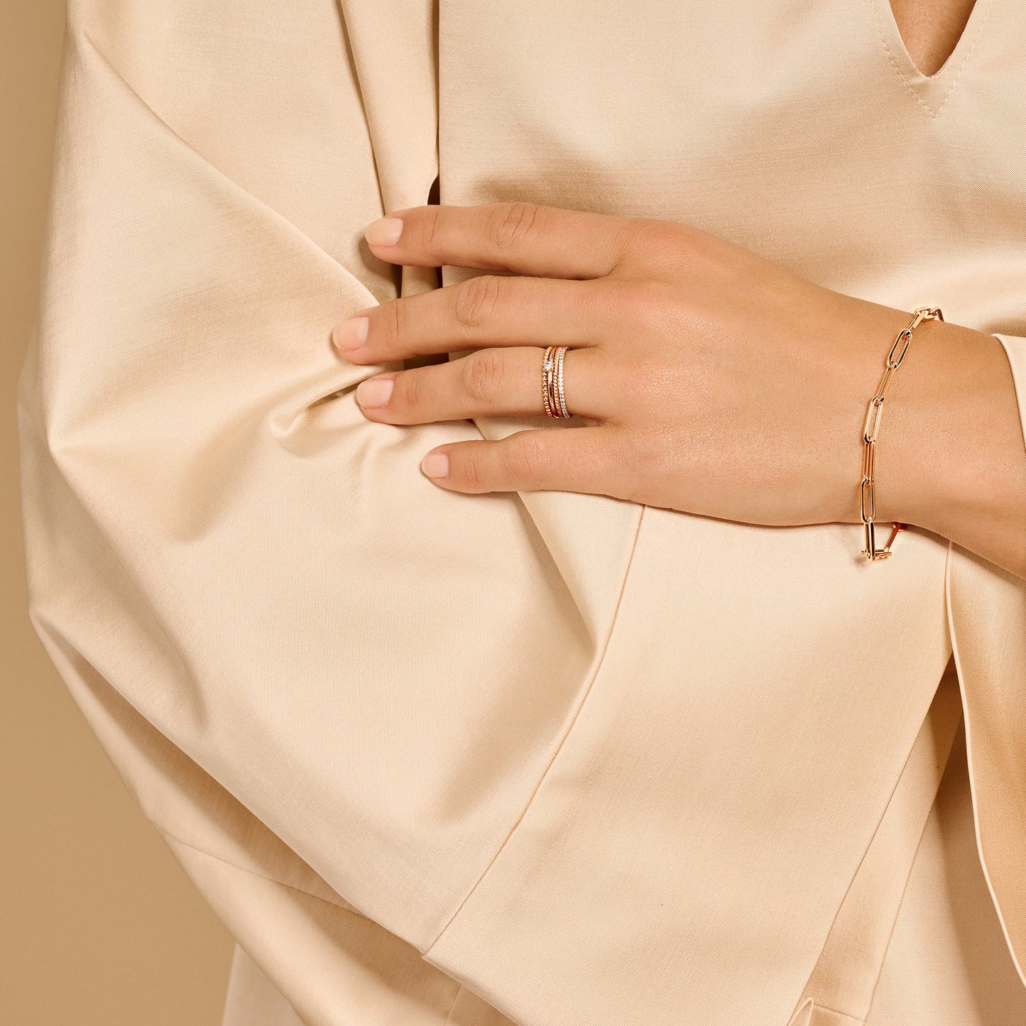 Zirkonia-Ring Rosegold