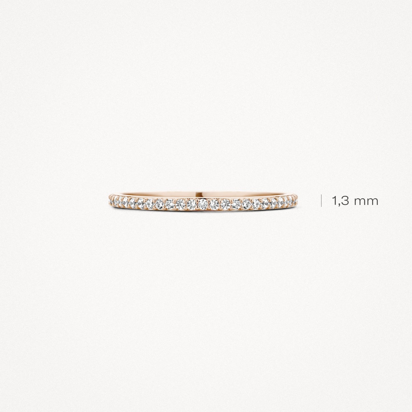 Zirkonia-Ring Rosegold