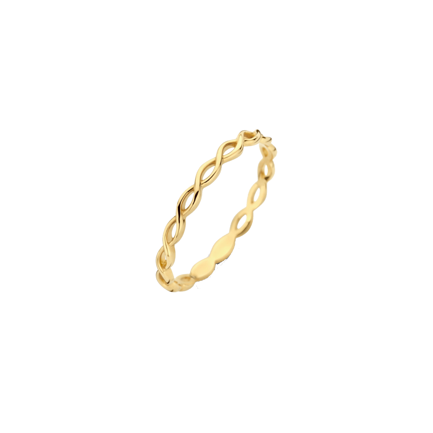 Ring mit Flechtmuster