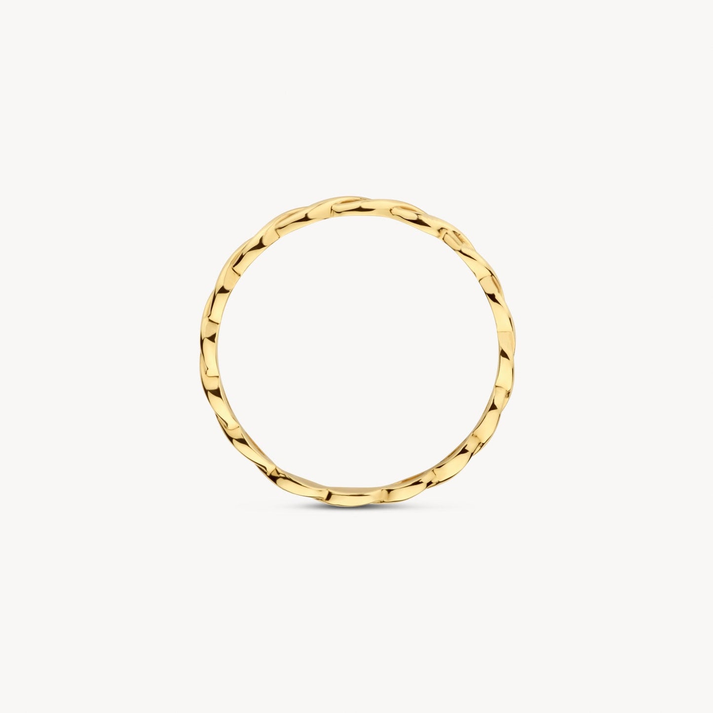 Ring mit Flechtmuster