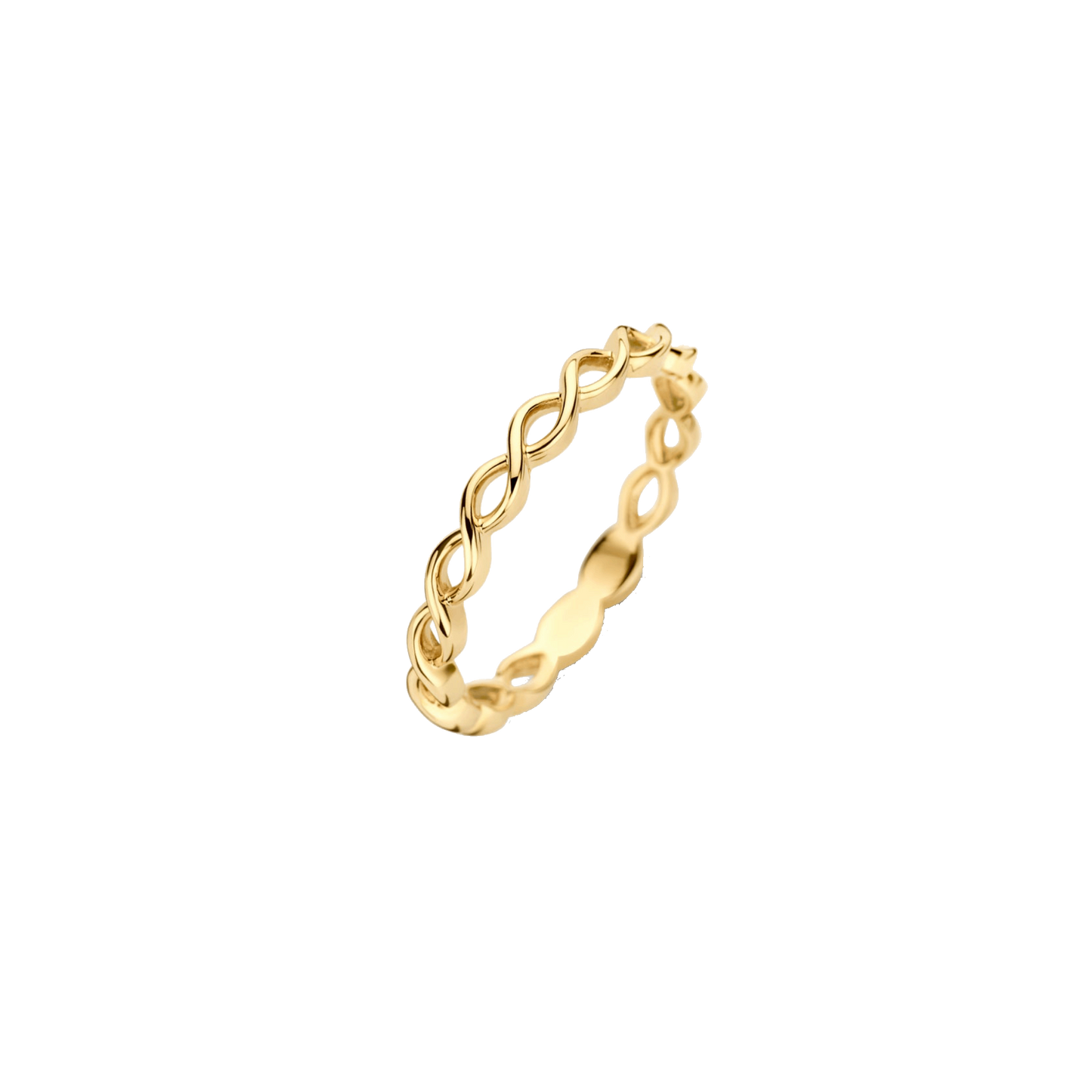 Ring in Flechtoptik