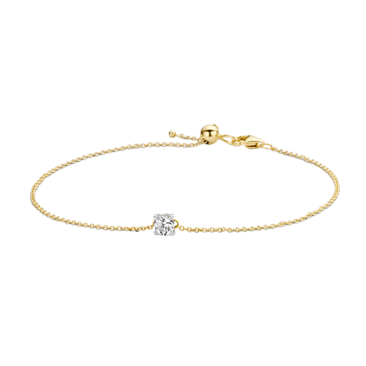Armband mit Zirkonia 585 Gold - PERDONA