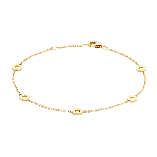 Armband mit ringförmigen Elementen - PERDONA