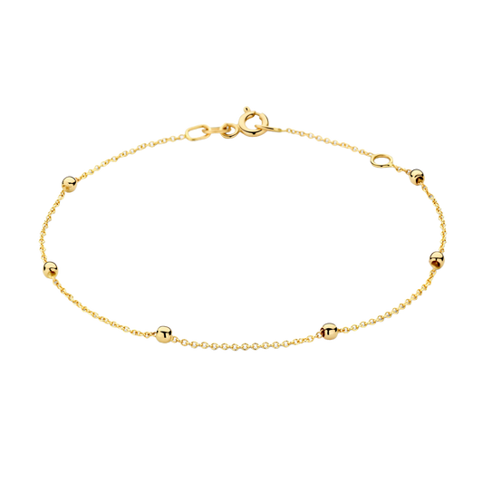 Armband mit Goldkugeln - PERDONA