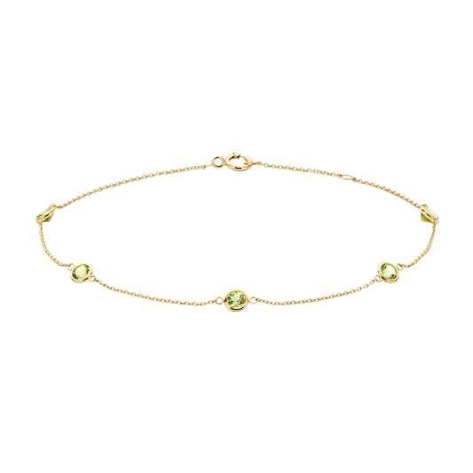 Armband mit Peridot-Steinen - PERDONA