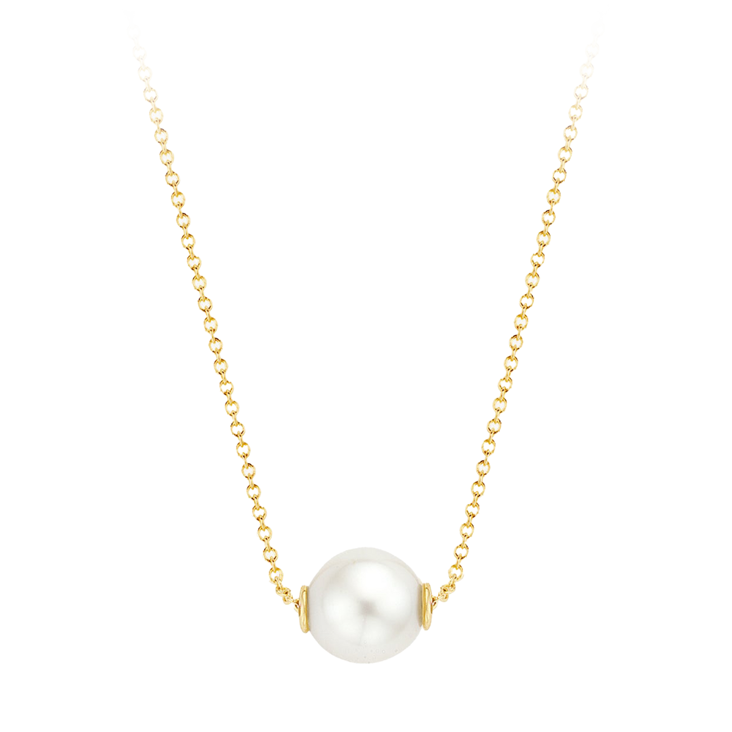 Halskette mit Perle aus 585 Gold