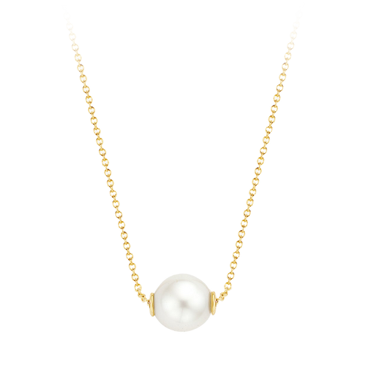 Halskette mit Perle aus 585 Gold - PERDONA
