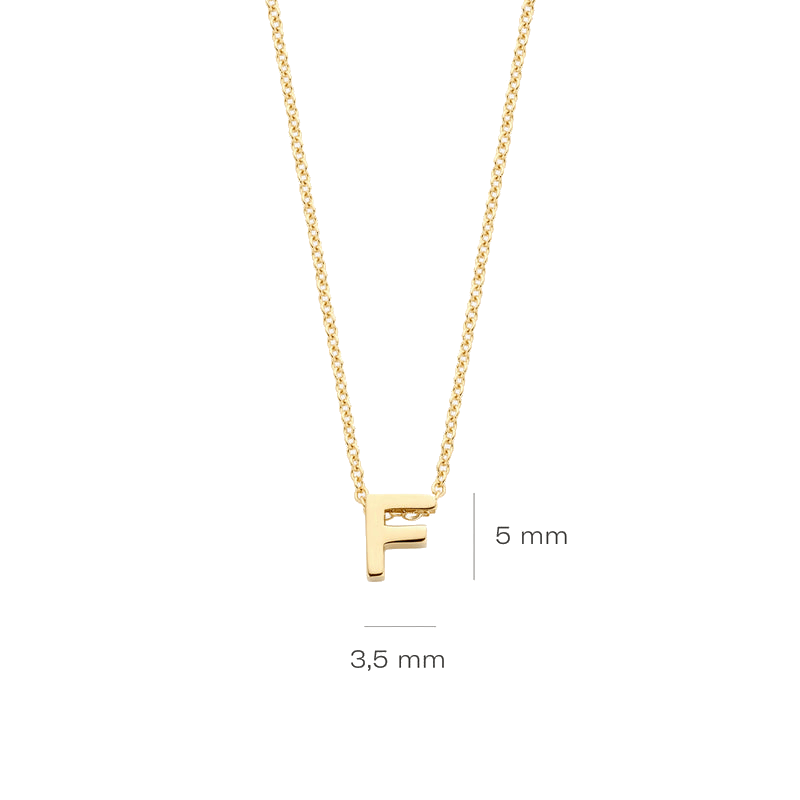 Gelbgoldenes F - PERDONA