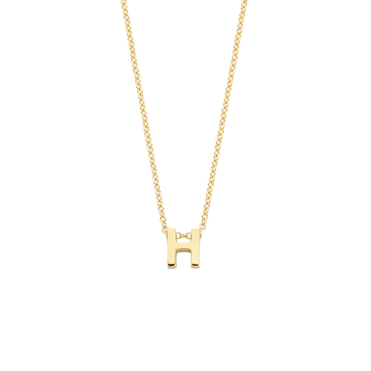 Gelbgoldenes H - PERDONA