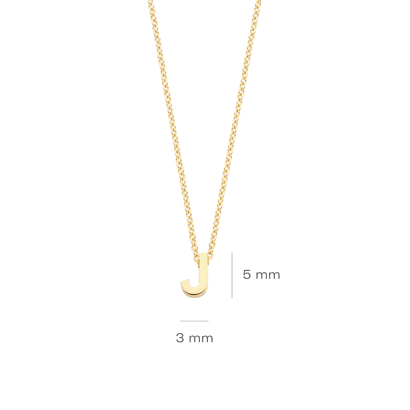 Gelbgoldenes J - PERDONA
