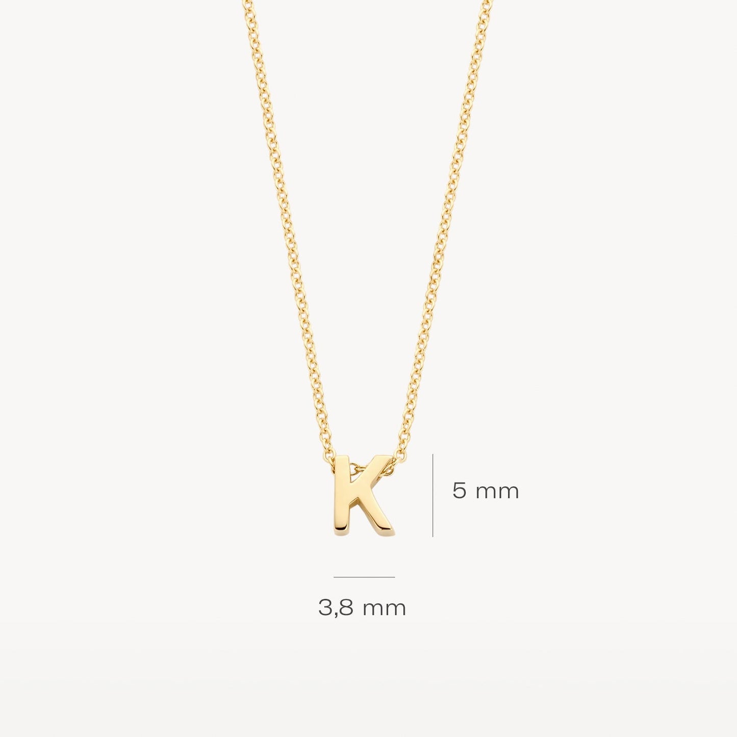 Gelbgoldenes K