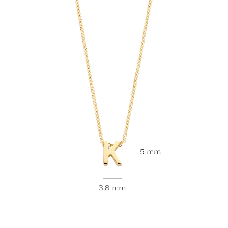 Gelbgoldenes K - PERDONA
