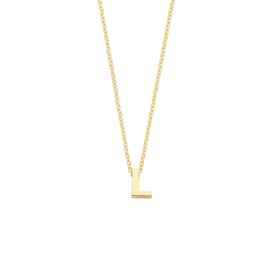 Gelbgoldenes L - PERDONA