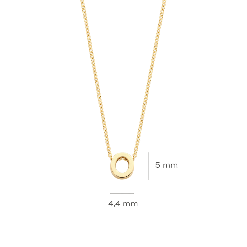 Gelbgoldenes O - PERDONA