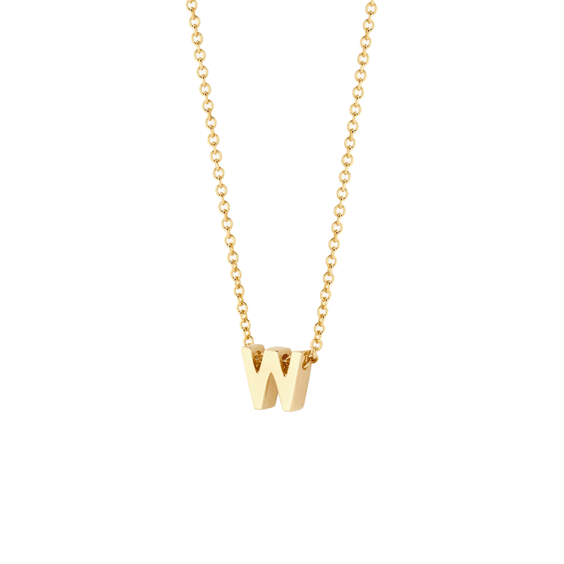 Gelbgoldenes W - PERDONA