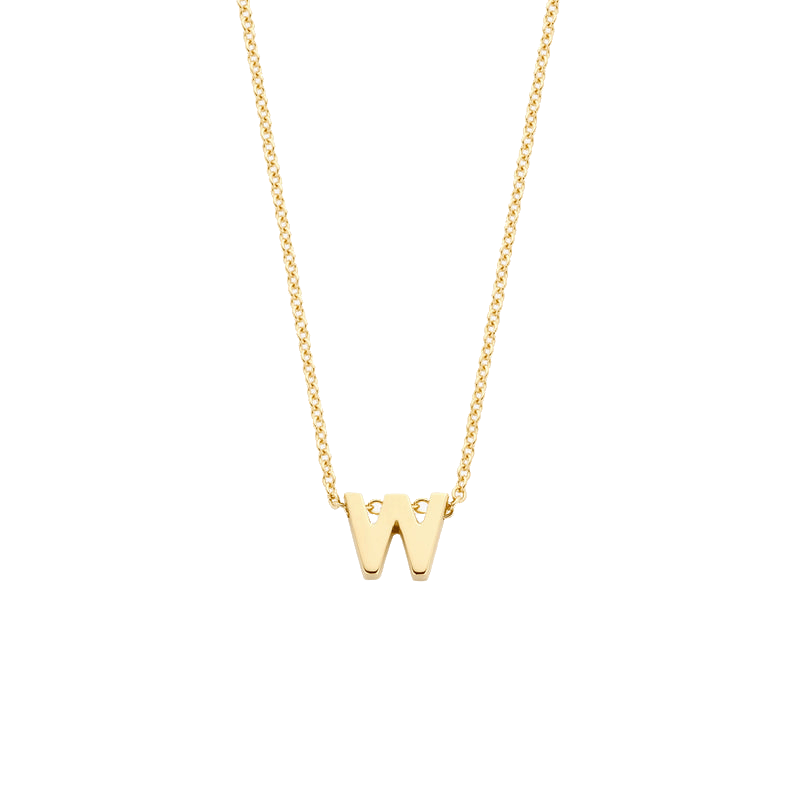 Gelbgoldenes W - PERDONA