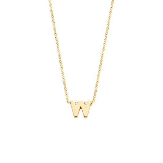Gelbgoldenes W - PERDONA