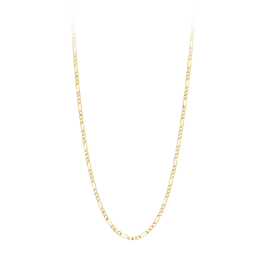 Halskette mit Figaro-Gliedern aus 585 Gold