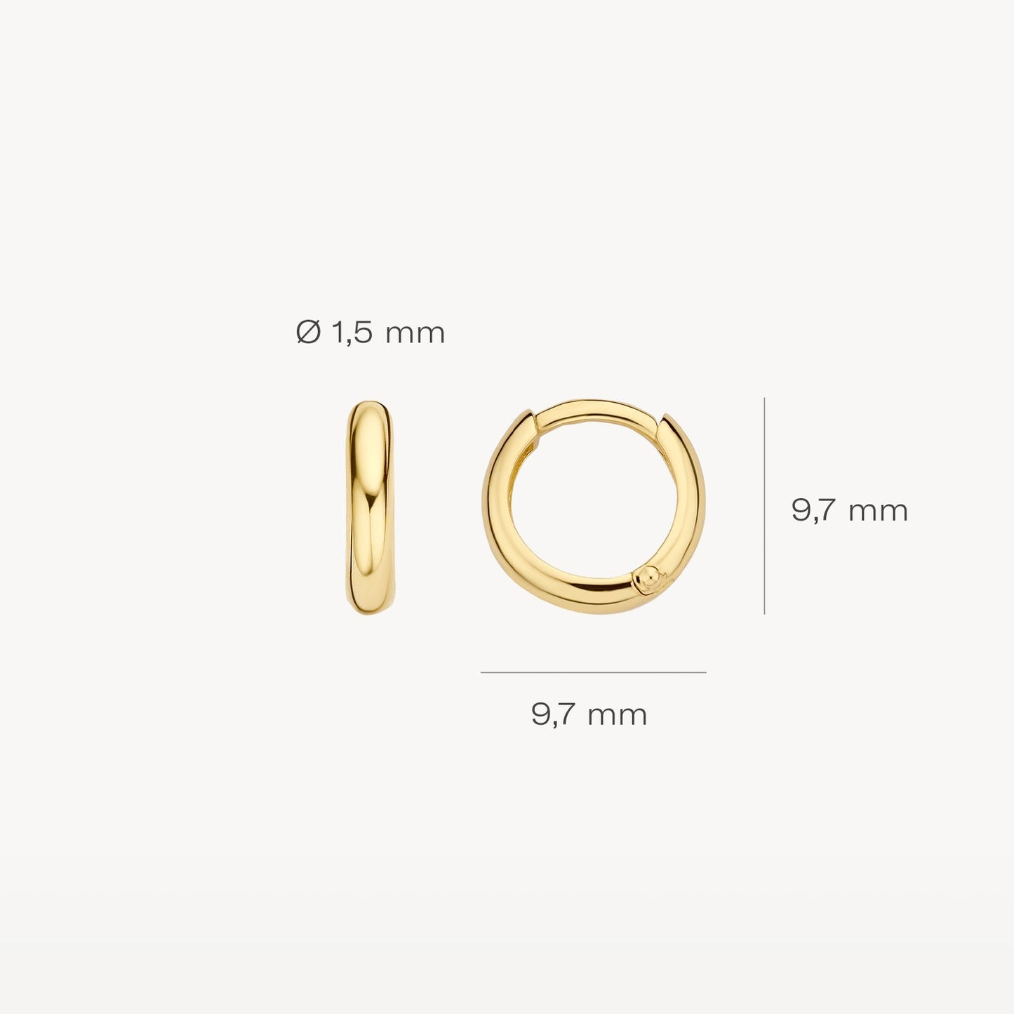 Creolen aus 585 Gold