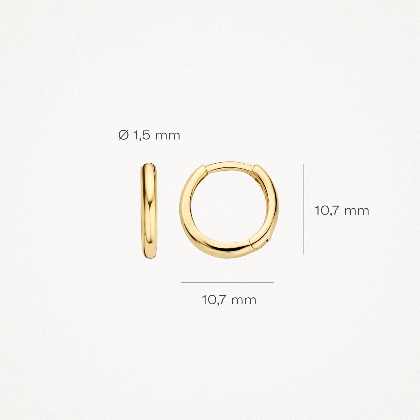 Creolen aus 585 Gold