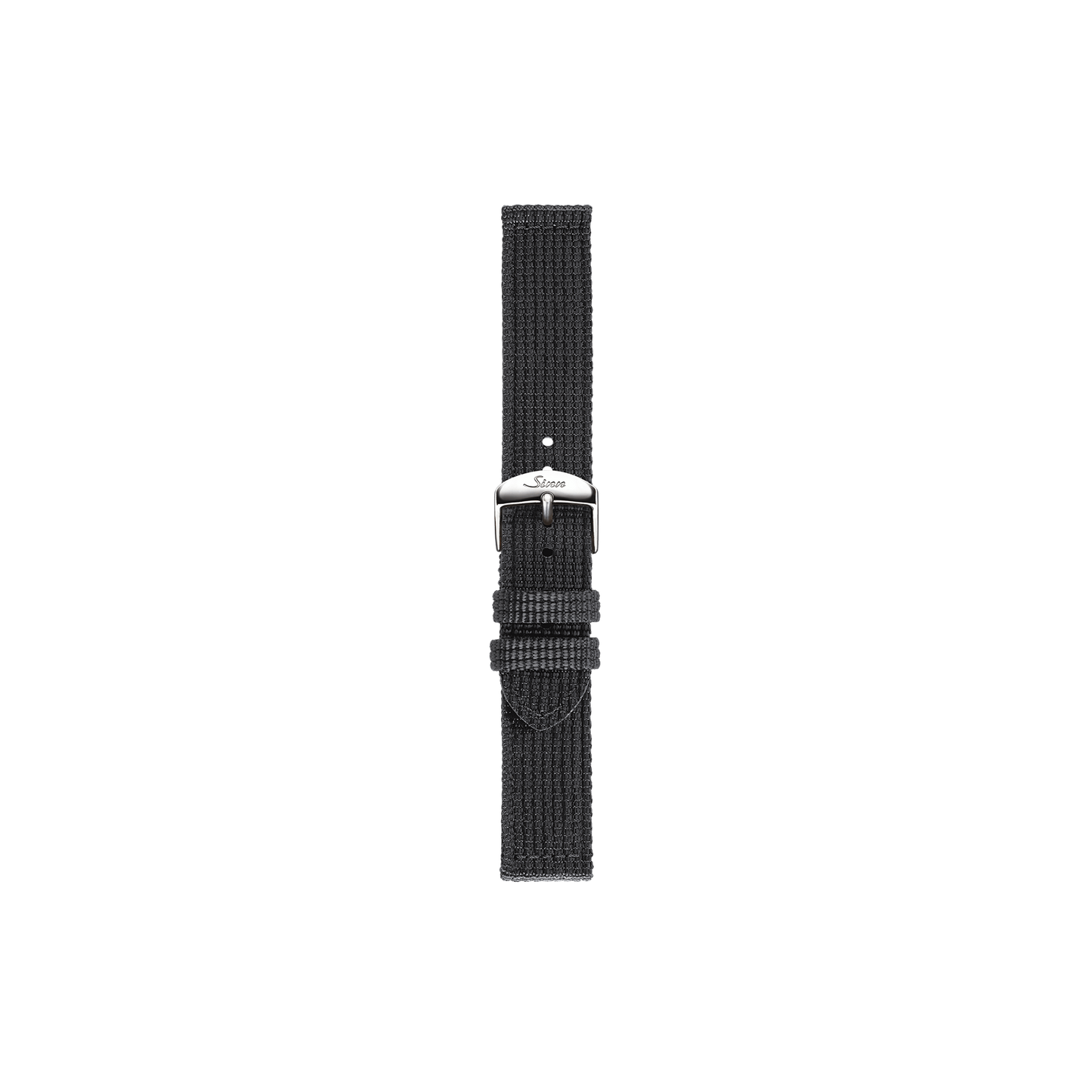 Schwarzes Textilarmband