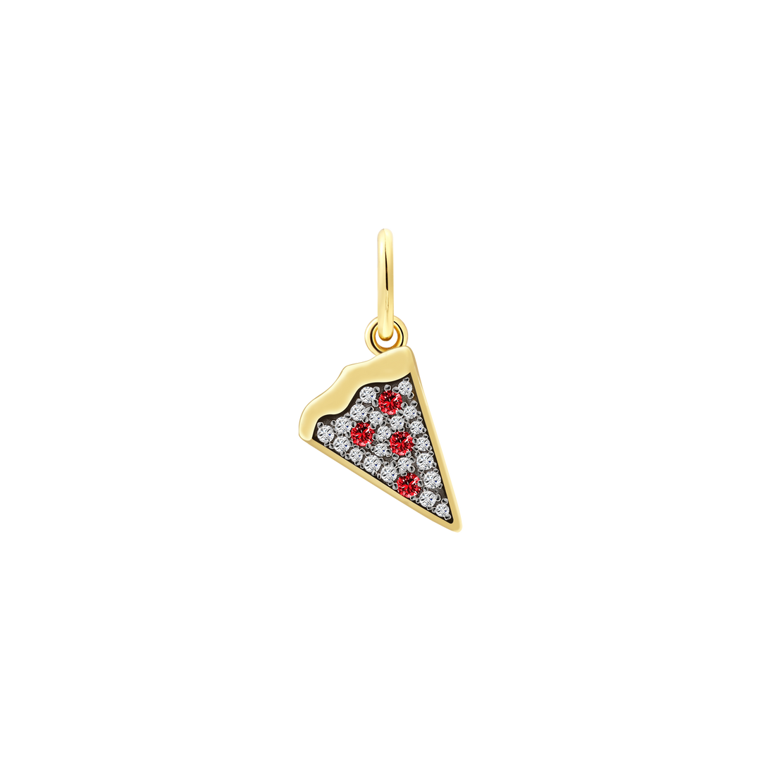 Charm-Anhänger Pizzastück - PERDONA