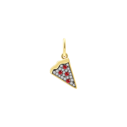 Charm-Anhänger Pizzastück - PERDONA