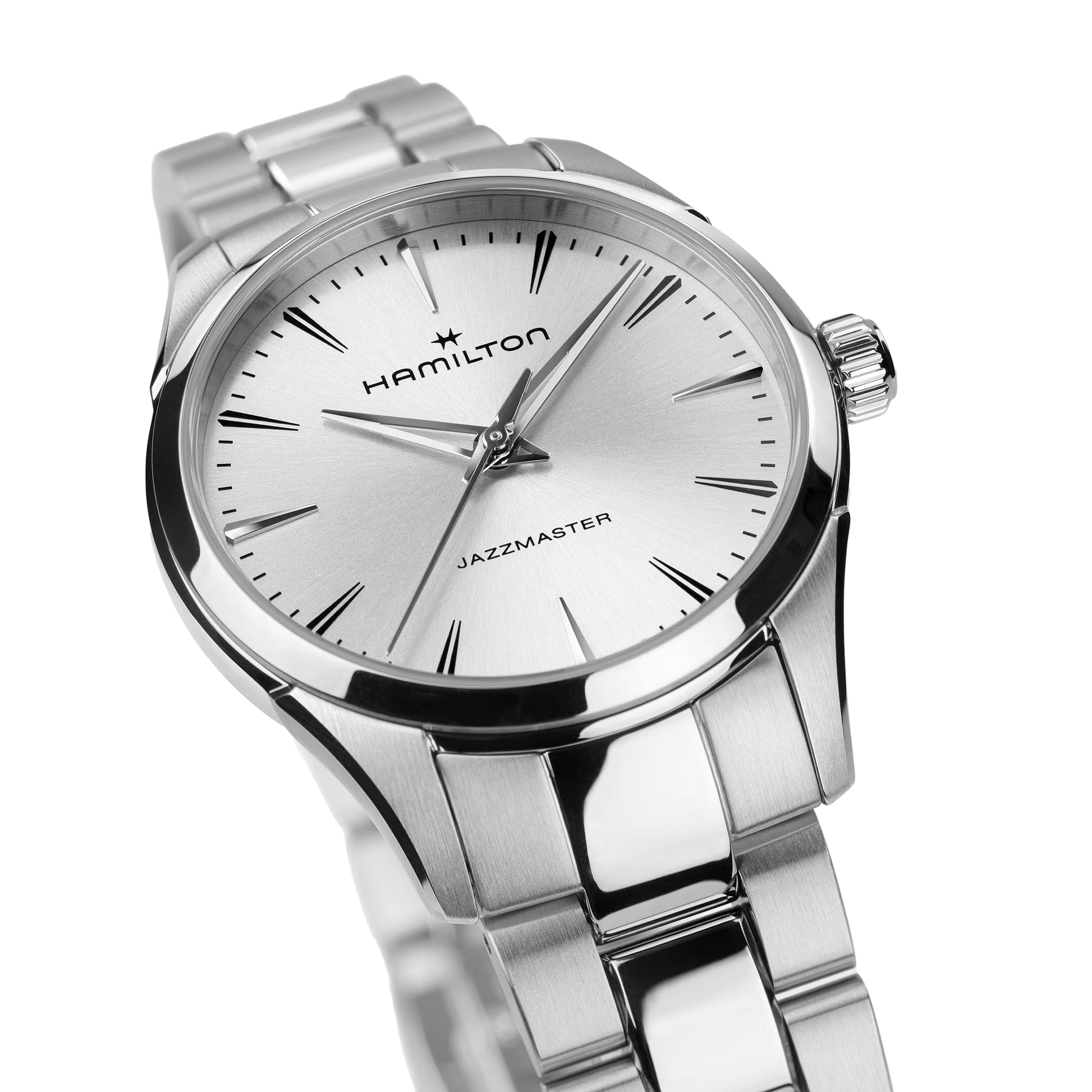 Jazzmaster Quartz 32 mm silber - PERDONA