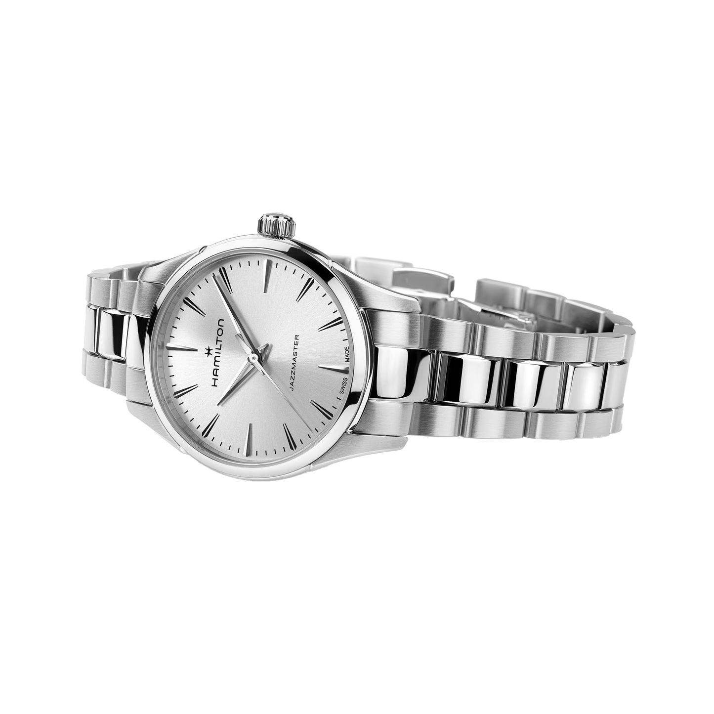 Jazzmaster Quartz 32 mm silber - PERDONA