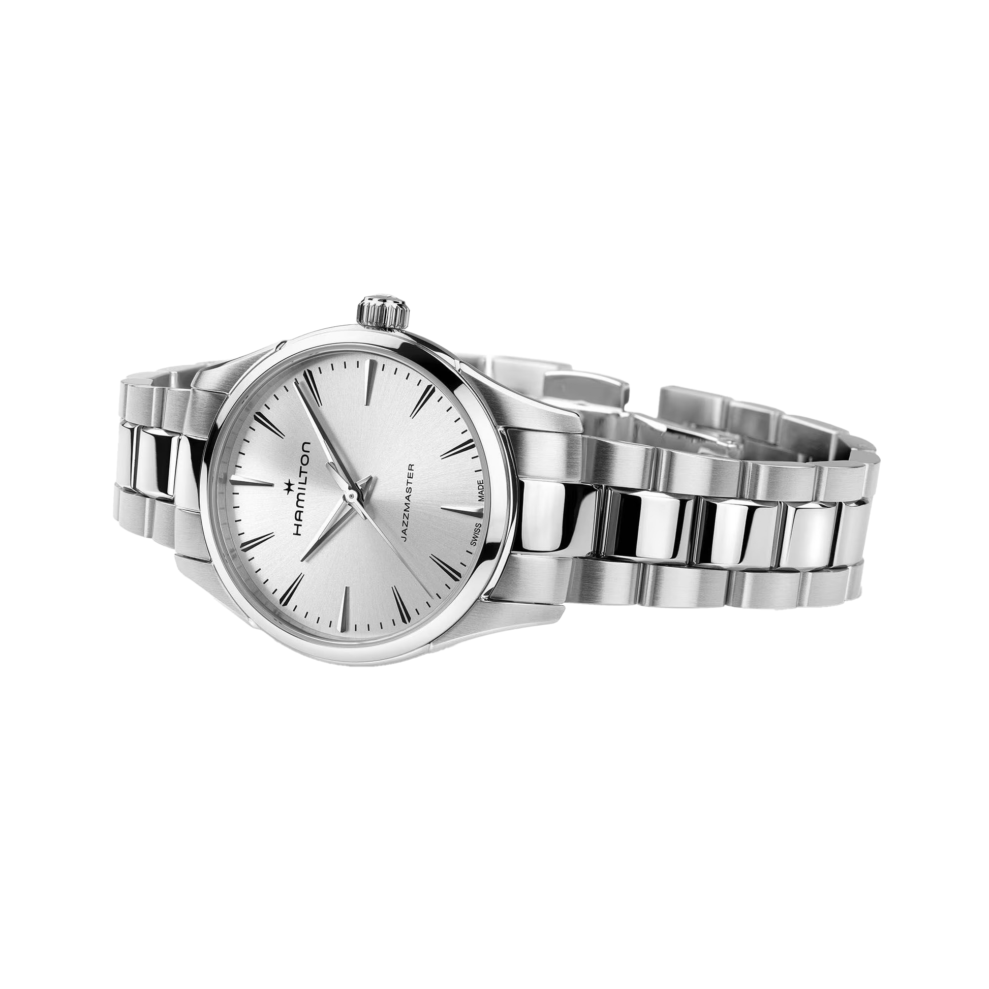 Jazzmaster Quartz 32 mm silber - PERDONA