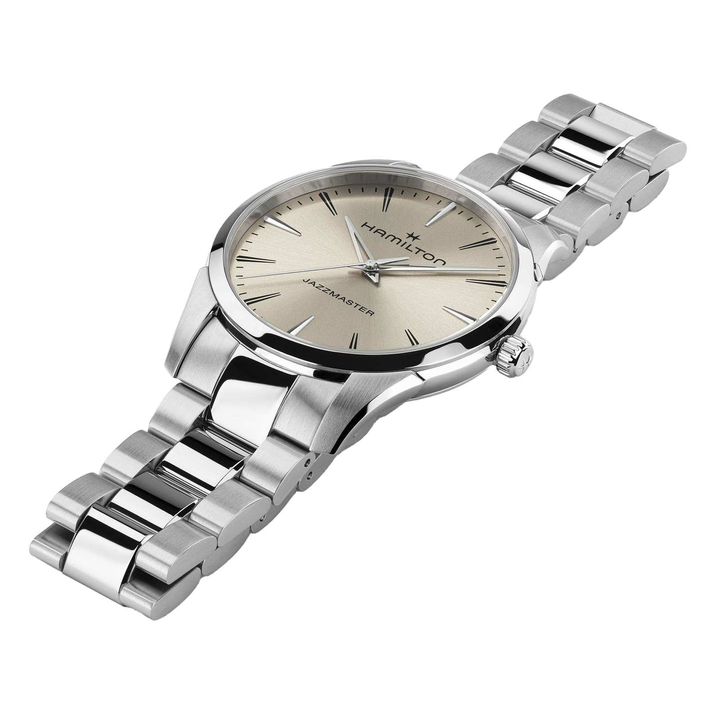 Jazzmaster Quartz 40 mm beige - PERDONA