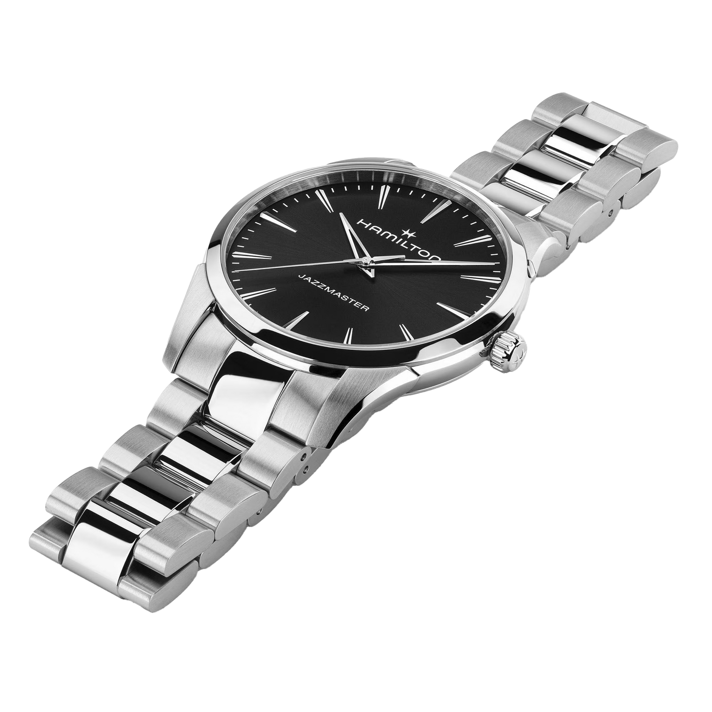 Jazzmaster Quartz 40 mm schwarz - PERDONA