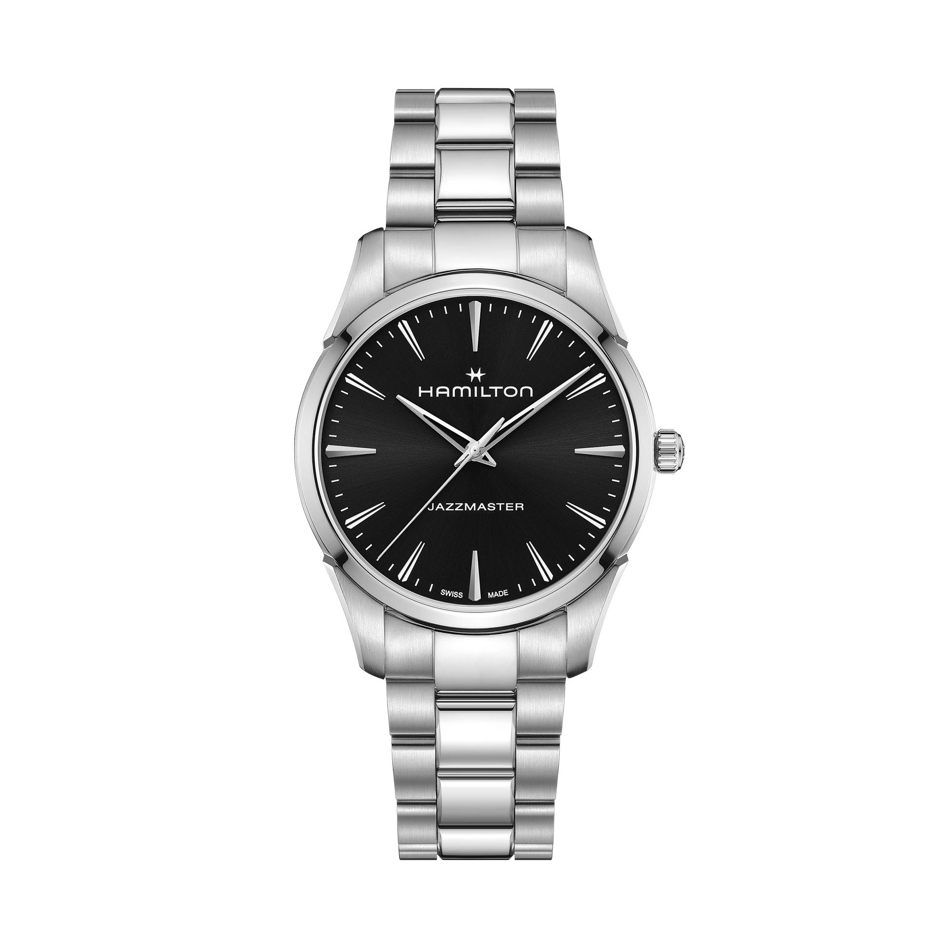 Jazzmaster Quartz 40 mm schwarz - PERDONA