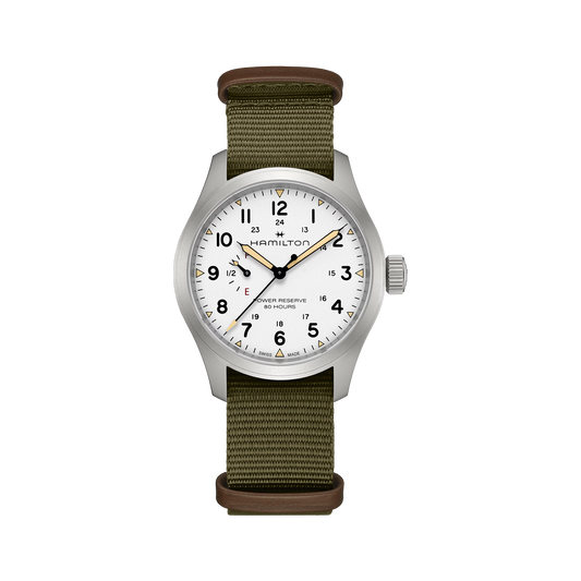 Khaki Field Mechanical Power Reserve