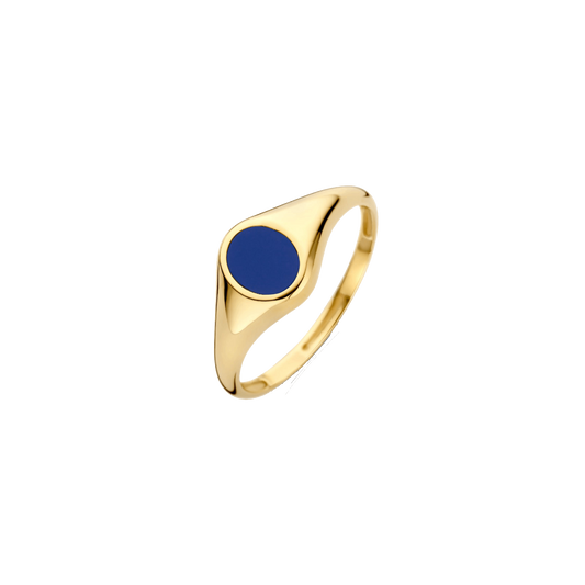 Ring mit eingelassenem Lapislazuli - PERDONA