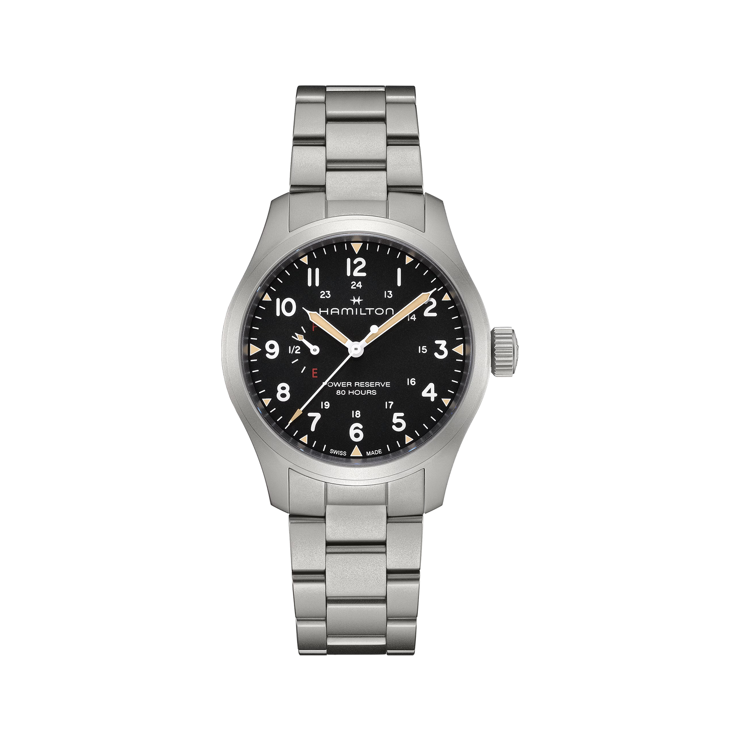 Khaki Field Mechanical Power Reserve