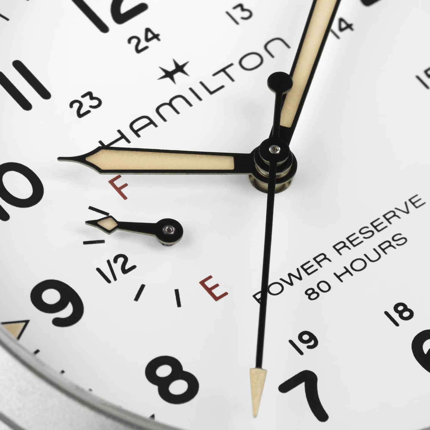 Khaki Field Mechanical Power Reserve