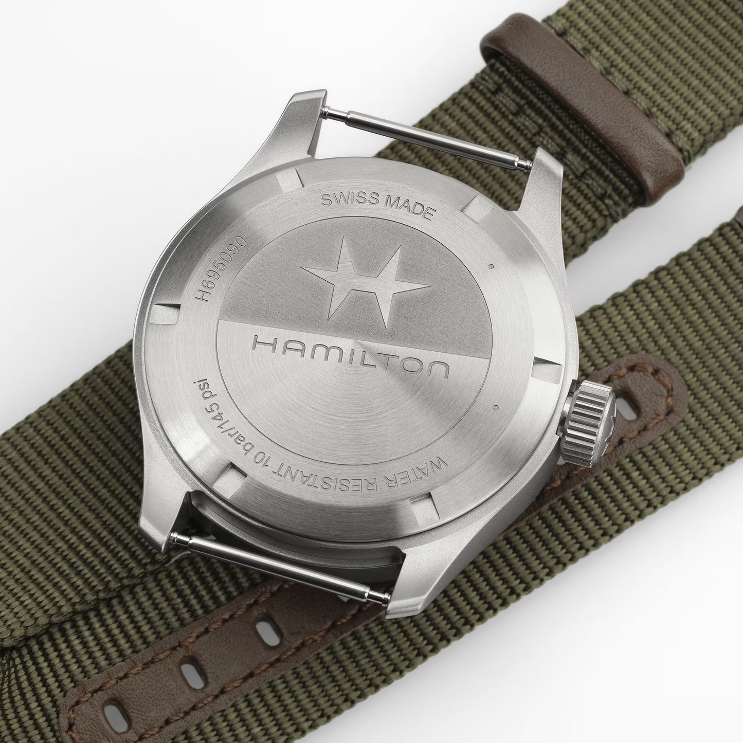 Khaki Field Mechanical Power Reserve