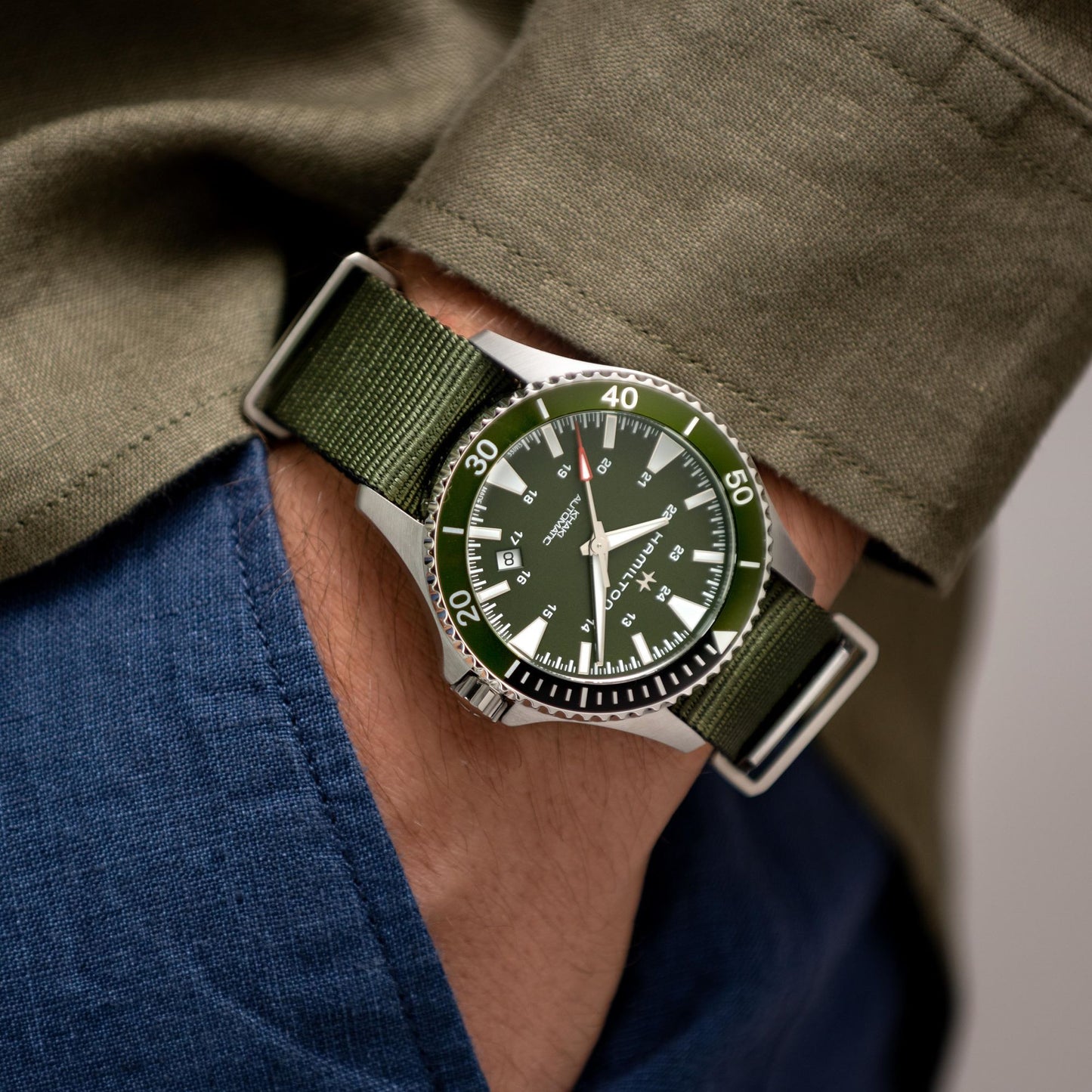 KHAKI NAVY SCUBA AUTO