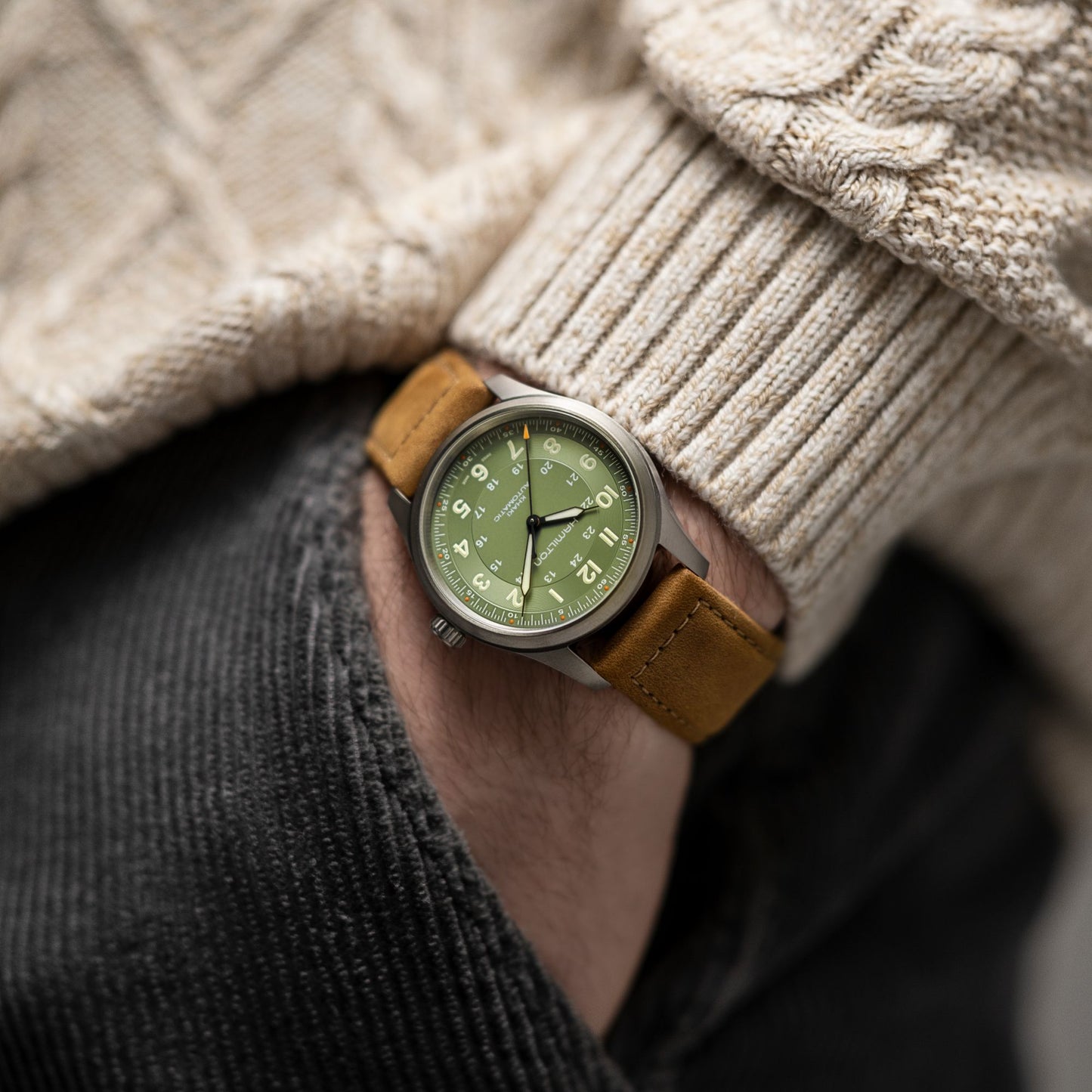 KHAKI FIELD TITANIUM AUTO