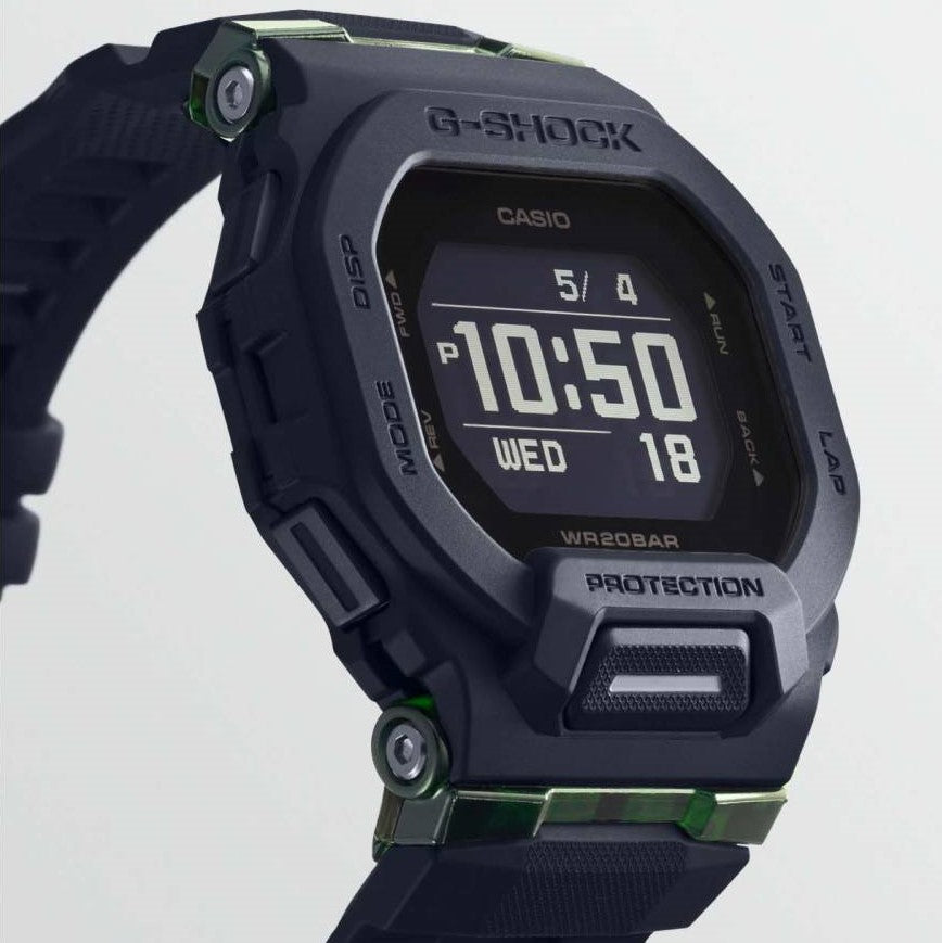 G-Shock G-Squad schwarz-grün - PERDONA